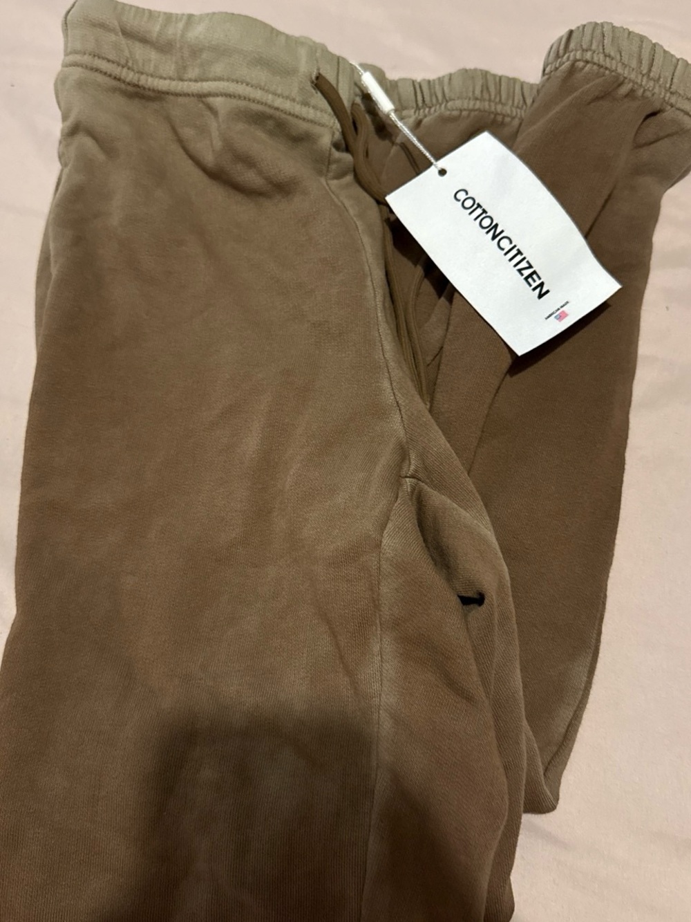 Cotton Citizen Womens Brown sweatpants